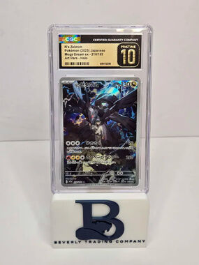 CGC Pristine 10 N'S Zekrom Pokémon Japanese Mega Dream Ex 210/193 Holo